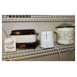 West Bend 4 qt. slow cooker w/ glass lid &