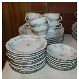 Johann Haviland Blue Garland china for 6