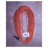 Orange extension cord