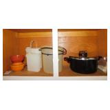 T-Fal non-stick stock pot w/ stainless lid -