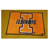 University of Illinois Illini rug & blanket