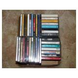 Music: CD's & cassette tapes