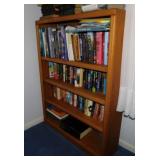 Oak 4 shelf bookcase, 36' x 10' x 48',