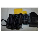 2 pair of Busnell binoculars w/ cases - Mercury