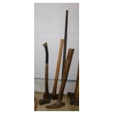 Railroad pry bar - Axes