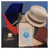 Hats - Rules of Order book - Danville Illinois