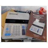 Office supplies: Adding machine - Tray - Divider -