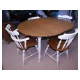 1969 Penry Furniture Danville IL dining table w/