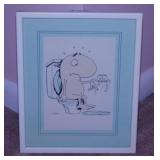 Humorous bathroom wall art - Mexico street scene