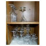 Glass stemware
