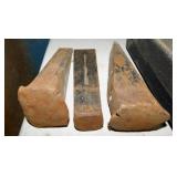 Three splitting wedges