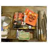 Wood boring bit set - Hole saw set - Drill chucks