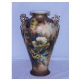 Early 1900's Royal Nippon Nishiki porcelain urn