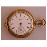 1894 Elgin pocket watch w/ hunter case,