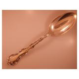 Sterling silver Gorham Strasbourg serving spoon,