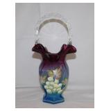 Lovely Signed Fenton Chardonnay on mulberry & blue