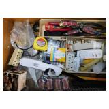 Contents of kitchen drawer: Small hand tools,