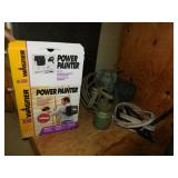 Wagner power painter - vintage compressor - more