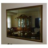 Framed wall mirror, 32' x 26'