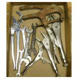 Vice grip pliers - Channel lock - Wrenches