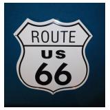 Metal decorator signs: Route 66 - Ringling Bros.