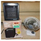 Windmere 8' oscillating fan - Duracraft ceramic