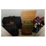Samsonite 2 piece luggage - 1960's K-Line paisley