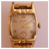 1954 Bulova L4 men's watch w/ sub seconds dial,
