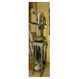 Vintage Craftsman drill press on stand
