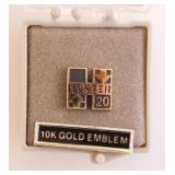 10K yellow gold Hyster Fork Trucks Danville IL,