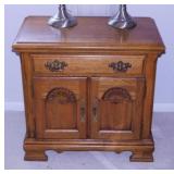Broyhill Premier oak night stand bedside table w/
