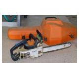 Stihl 011AVT chainsaw w/ case, 2.5 cu. in.