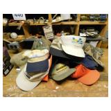Hat rack & all the trucker style ball cap hats