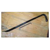 24' pry crow bar - 7' bar