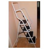 Metal folding 4 step utility step ladder,