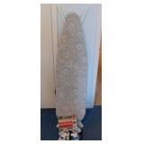 GE & Sunbeam steam irons & ironing board