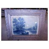 1896 Summer Moonlight on Lake Chautauqua print by