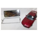 Vintage Oldsmobile vanity car mirror -
