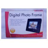 New digital photo frame in box