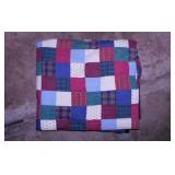 Hand stitched Block quilt