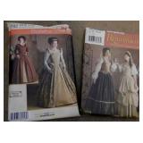 Sewing patterns: Historical period reenactments -