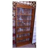 Pine wood & galvanized roofing shelving unit,