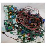 2 strands vintage Christmas tree lights -