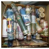 Rolls of wallpaper borders & more