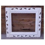 4 vintage picture frames, largest is 29" x 22"