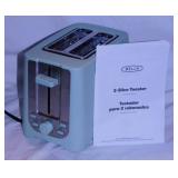 Bella 2 slice bagel toaster in box