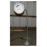 Aluminum flexible neck floor reading lamp,
