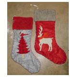 Christmas stockings & books - Greenery & more