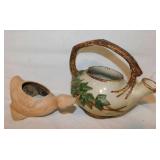 Terracotta goose planter - 1940
