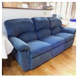 Nice La-Z-Boy dual recliner couch, 88" wide,